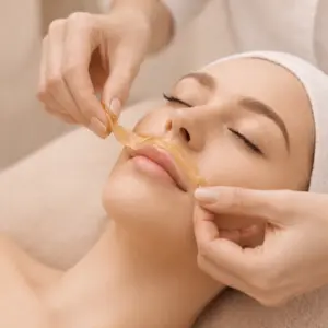 Bovenlip - wegleggen van wax | SIB